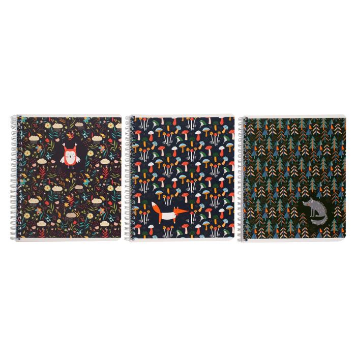 Тетрадь 96 листов в клетку на гребне "Лесная сказка", обложка мелованный картон, блок офсет, МИКС
Тетрадь 96 листов в клетку на гребне "Лесная сказка", обложка мелованный картон, блок офсет, МИКС