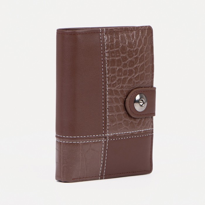 Портмоне мужское на магните, 2 в 1, для автодокументов и паспорта, цвет чёрный
Портмоне мужское на магните, 2 в 1, для автодокументов и паспорта, цвет чёрный