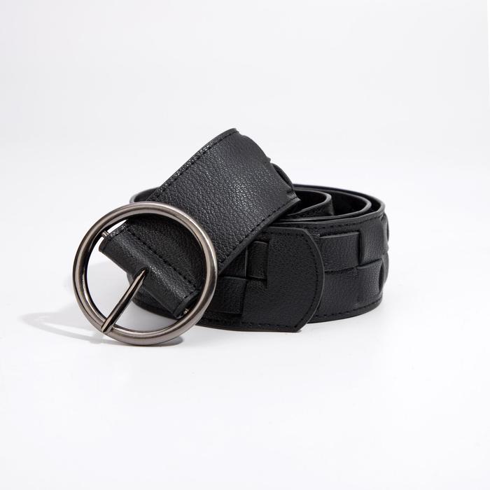 Ремень женский, ширина 4,5 см, пряжка металл, цвет чёрный
Ремень женский, ширина 4,5 см, пряжка металл, цвет чёрный