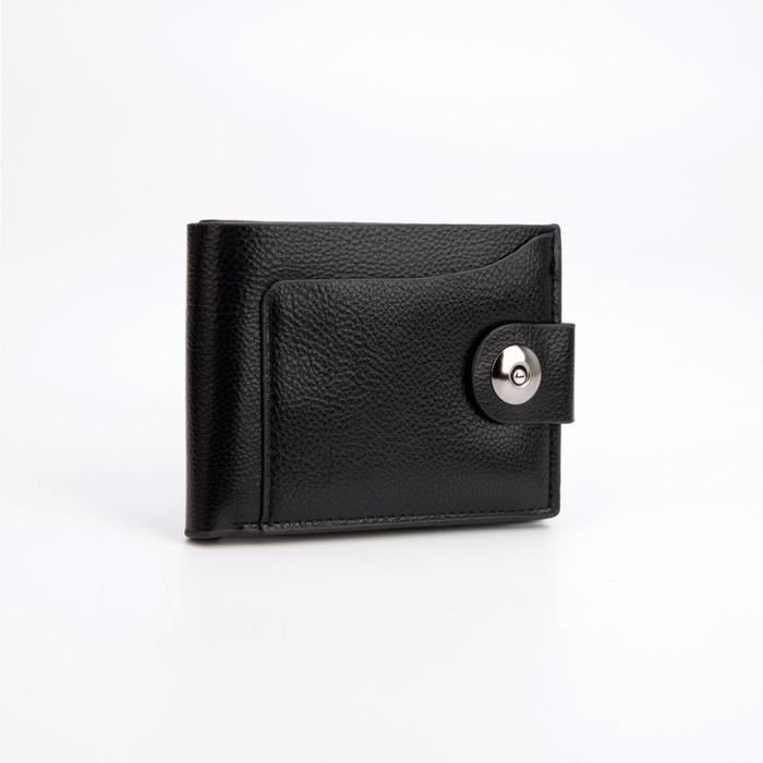 Портмоне на магните, для купюр, для карт, для монет, цвет чёрный
Портмоне на магните, для купюр, для карт, для монет, цвет чёрный
