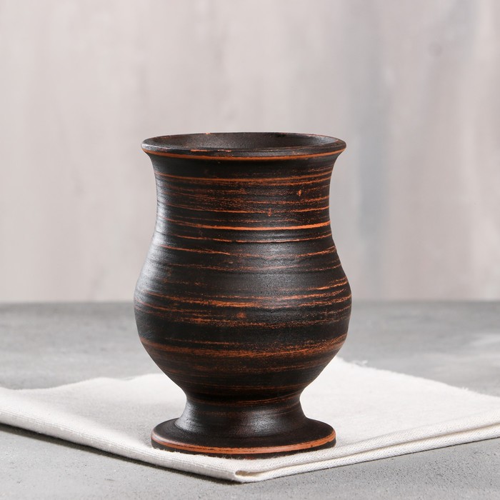 Стакан "Царский", гончарный, красная глина, 0.4 л
Стакан "Царский", гончарный, красная глина, 0.4 л