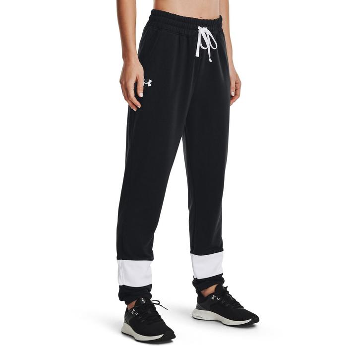 фото Брюки женские under armour rival terry cb jogger, размер 46-48 (1370942-001)