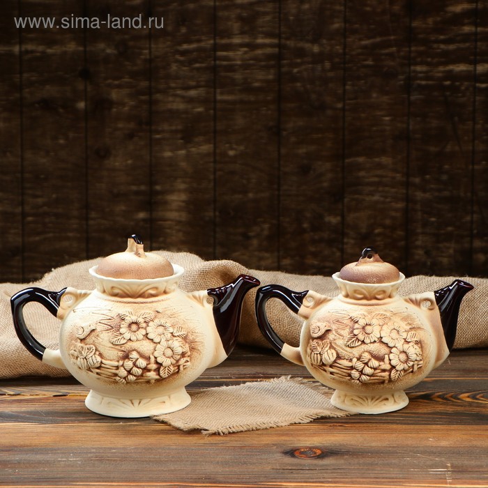 Чайный набор "Карачун", под шамот, чайник 2 л/ 1.4 л
Чайный набор "Карачун", под шамот, чайник 2 л/ 1.4 л