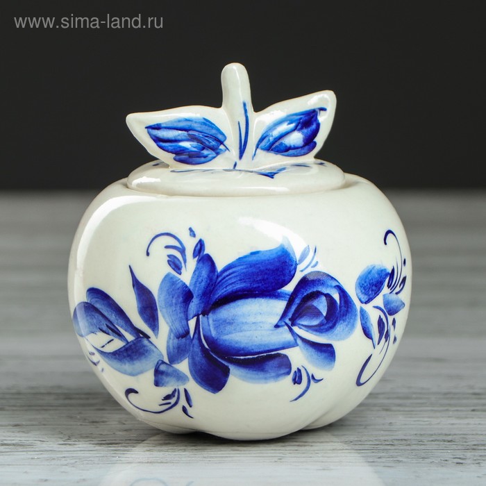 Горшочек для запекания "Яблочко", роспись, керамика, 0.2 л
Горшочек для запекания "Яблочко", роспись, керамика, 0.2 л