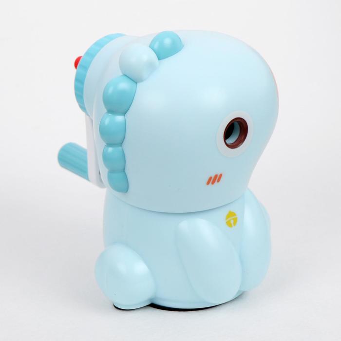 Точилка механическая с контейнером "Динозавр", голубая
Точилка механическая с контейнером "Динозавр", голубая