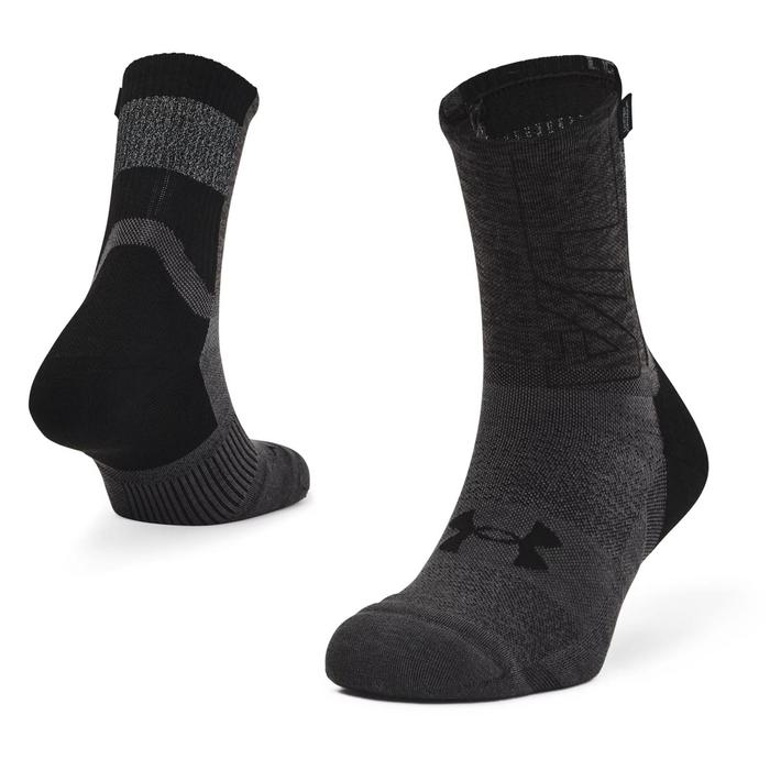 фото Носки унисекс under armour dry run crew socks, размер 37,5-40,5 (1361156-001)