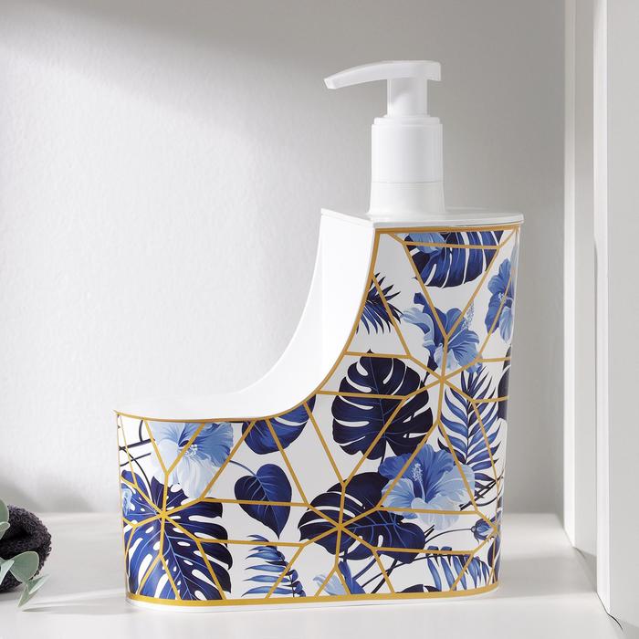 Дозатор для мыла с подставкой «Папоротник», 15×7,7×20,1 см
Дозатор для мыла с подставкой «Папоротник», 15×7,7×20,1 см