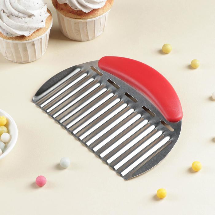 Шпатель кондитерский «Волна», 16,5×12×2 см
Шпатель кондитерский «Волна», 16,5×12×2 см