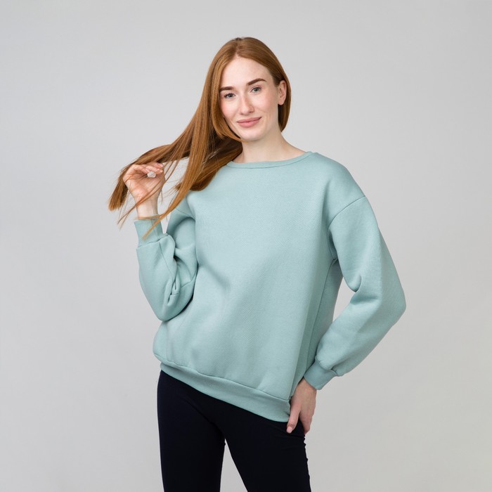 Свитшот женский НАЧЁС, цвет ментол, размер 50-52
Свитшот женский НАЧЁС, цвет ментол, размер 50-52