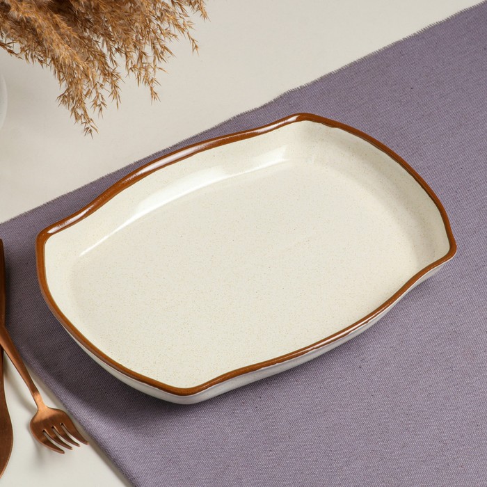 Блюдо для подачи "Сентябрь", мокко лайт, 1 л
Блюдо для подачи "Сентябрь", мокко лайт, 1 л