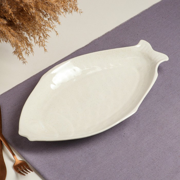 Блюдо для подачи "Карп", капучино, 38 см
Блюдо для подачи "Карп", капучино, 38 см