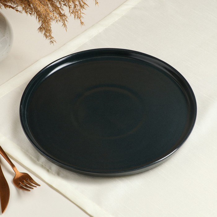 Тарелка "Круглая", с бортом, тотал графит, матовая, 29 см
Тарелка "Круглая", с бортом, тотал графит, матовая, 29 см