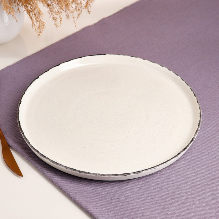 Тарелка "Круглая", с бортом, чёрный лофт, 29 см
Тарелка "Круглая", с бортом, чёрный лофт, 29 см