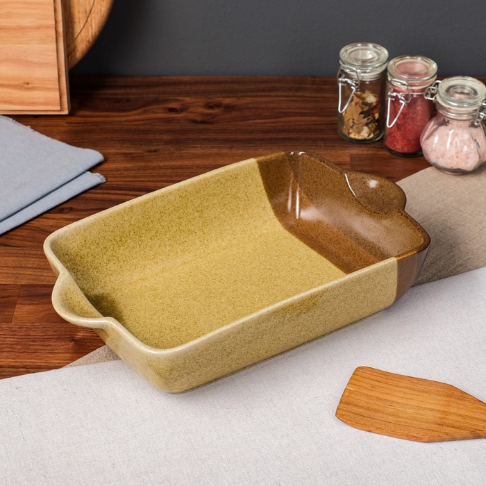 Форма для запекания "Прямоугольная", коричневый микс, 31х19х7 см, 2 л
Форма для запекания "Прямоугольная", коричневый микс, 31х19х7 см, 2 л