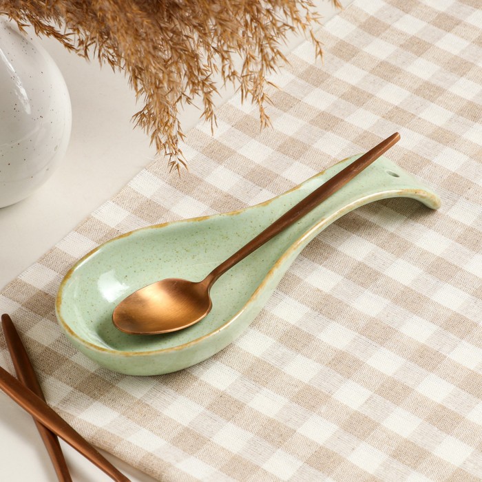 Подставка под ложку "Фисташка коричневый лофт", 24 см
Подставка под ложку "Фисташка коричневый лофт", 24 см