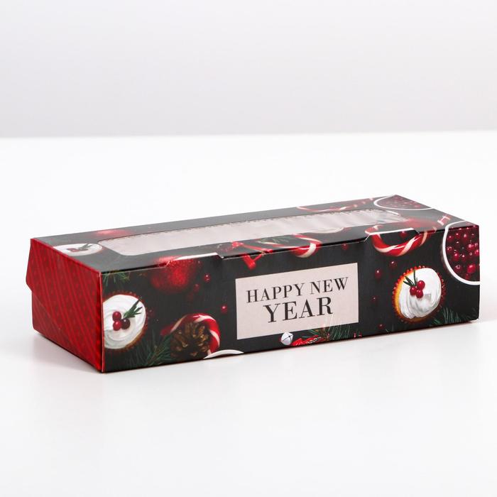 Коробка складная «Happy new year», 17 × 7 × 4 см
Коробка складная «Happy new year», 17 × 7 × 4 см
