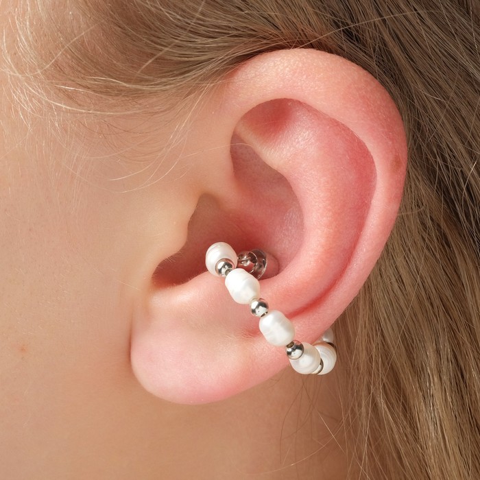 Серьга "Каффа" бусины, на магните, цвет белый в серебре
Серьга "Каффа" бусины, на магните, цвет белый в серебре