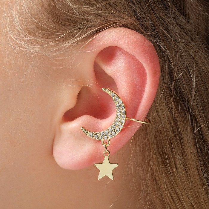 Серьга "Каффа" полумесяц со звездой, цвет чёрно-белый в золоте
Серьга "Каффа" полумесяц со звездой, цвет чёрно-белый в золоте