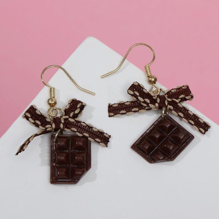 Серьги ассорти "Шоколадка" с бантиком, цвет коричневый
Серьги ассорти "Шоколадка" с бантиком, цвет коричневый