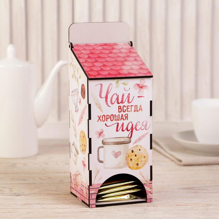 Органайзер для чая "Цветы" 255х113х136 мм
Органайзер для чая "Цветы" 255х113х136 мм