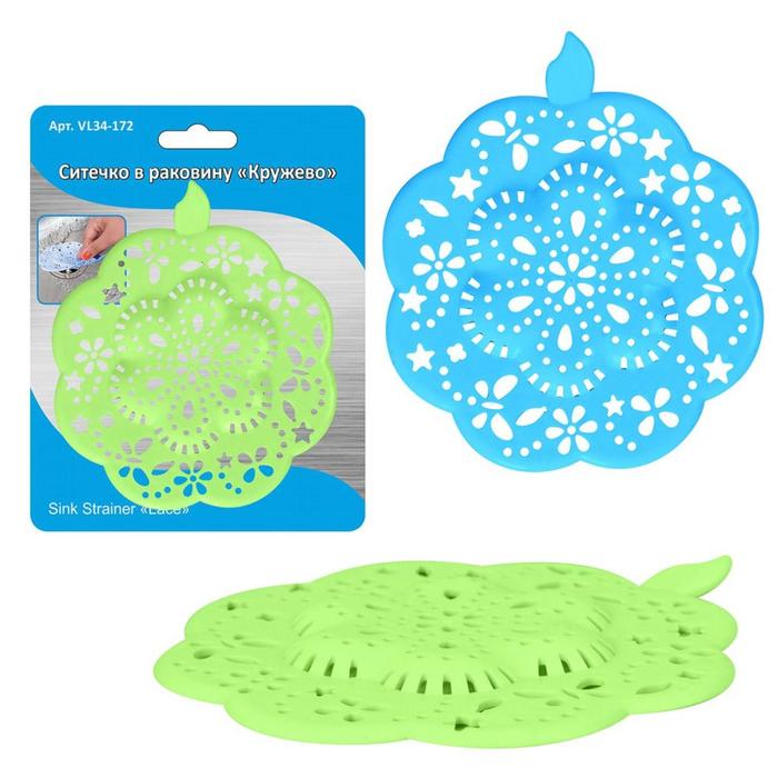 Ситечко в раковину «Кружево», МИКС
Ситечко в раковину «Кружево», МИКС