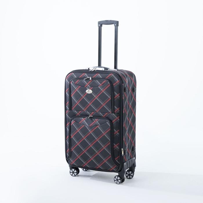 Чемодан средний 24", отдел на молнии, наружный карман, 4 колеса, цвет чёрный
Чемодан средний 24", отдел на молнии, наружный карман, 4 колеса, цвет чёрный