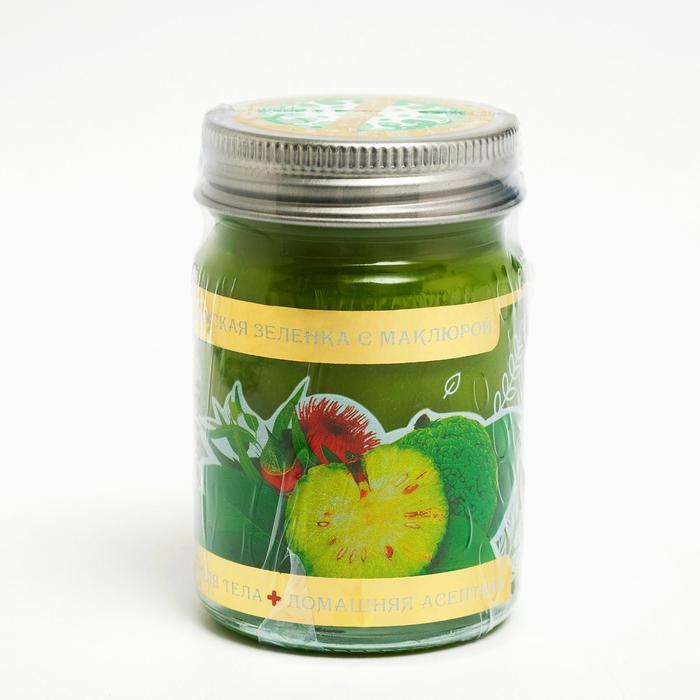 Гель для тела «Доктор Крым» крымская зелёнка с маклюрой, 50 мл
Гель для тела «Доктор Крым» крымская зелёнка с маклюрой, 50 мл