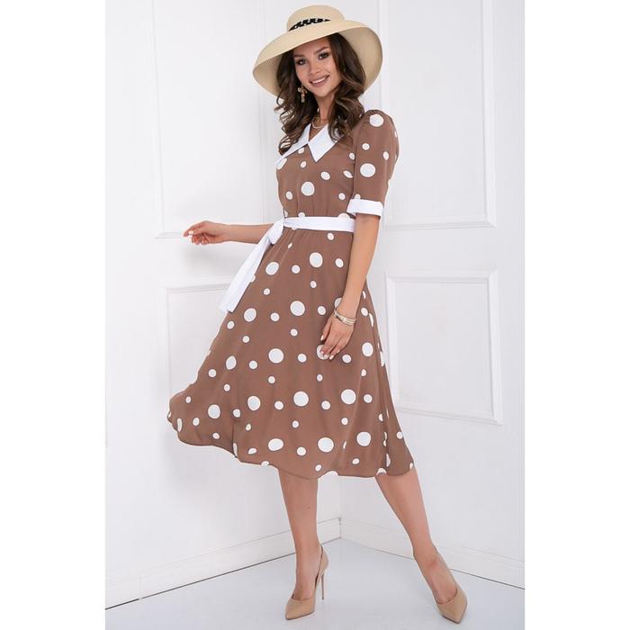 Платье «Биллура латте», размер 54
Платье «Биллура латте», размер 54