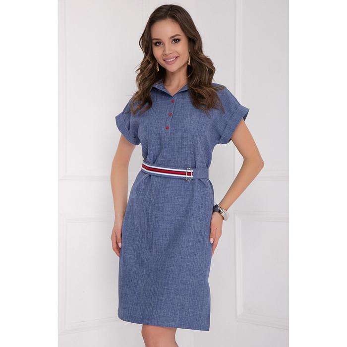 Платье «Джино деним», размер 46
Платье «Джино деним», размер 46