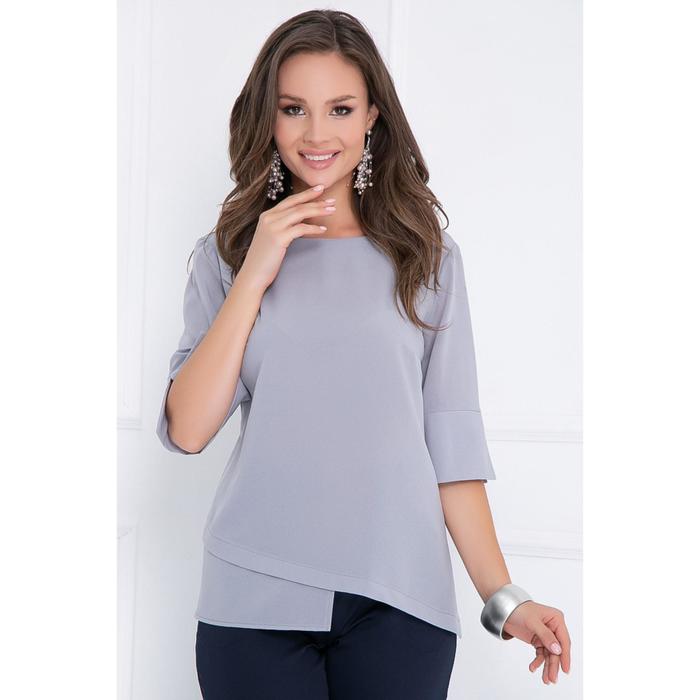 Блузка женская «Нэйла лайт грэй», размер 54
Блузка женская «Нэйла лайт грэй», размер 54