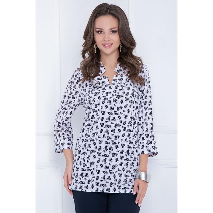 Блузка женская «Сольха вайт блэк», размер 54
Блузка женская «Сольха вайт блэк», размер 54