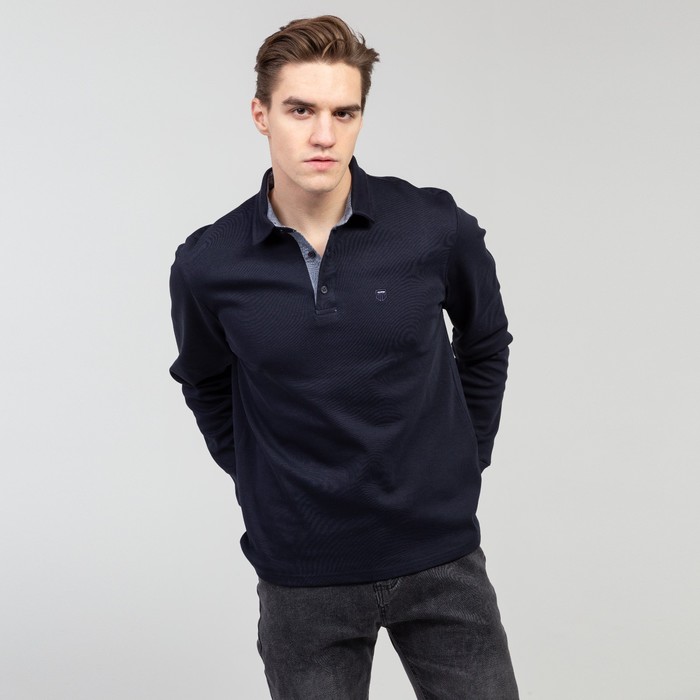 Джемпер мужской, цвет тёмно-синий, размер 48
Джемпер мужской, цвет тёмно-синий, размер 48