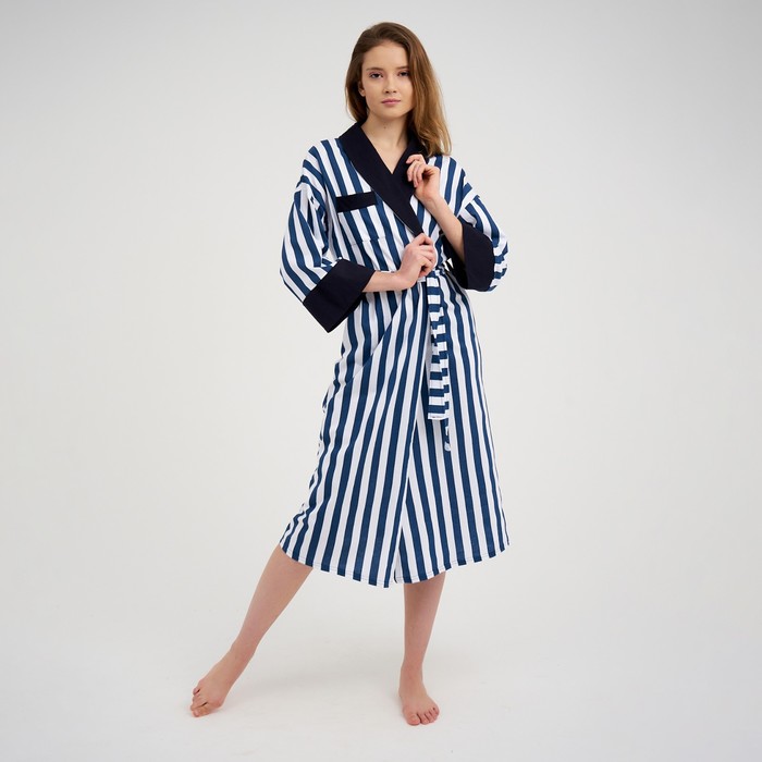 Халат женский, цвет полоса, размер 54
Халат женский, цвет полоса, размер 54