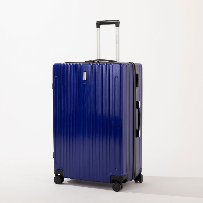 Чемодан большой 28", отдел на молнии, кодовый замок, 4 колеса, цвет синий
Чемодан большой 28", отдел на молнии, кодовый замок, 4 колеса, цвет синий