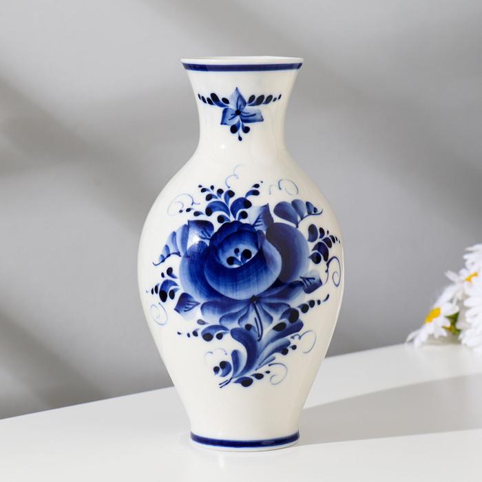 Ваза "Весенняя", 8,5х19 см, гжель
Ваза "Весенняя", 8,5х19 см, гжель