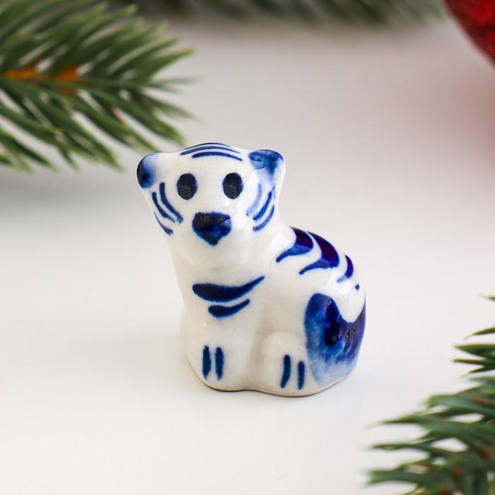 Сувенир тигренок "Семечка", гжель
Сувенир тигренок "Семечка", гжель