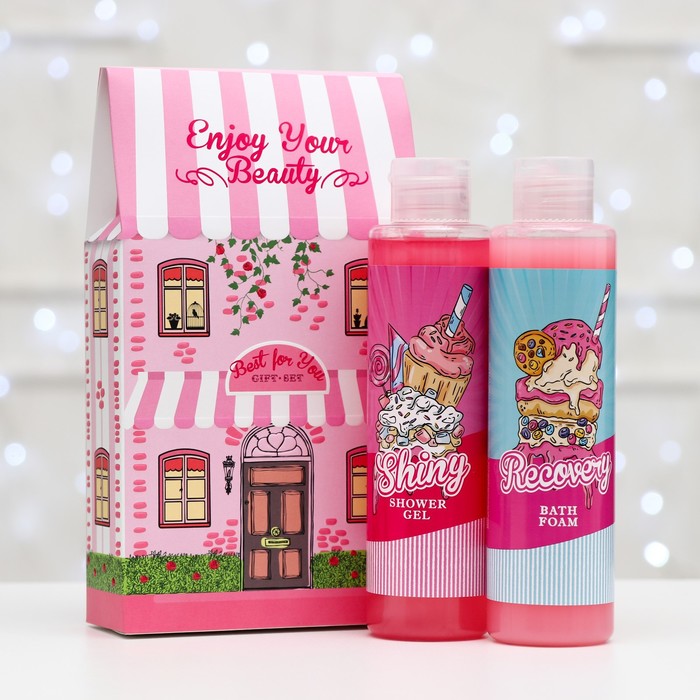 Подарочный набор Liss Kroully: гель для душа увлажняющий, 260 мл + пена для ванн восстанавливающая, 260 мл
Подарочный набор Liss Kroully: гель для душа увлажняющий, 260 мл + пена для ванн восстанавливающая, 260 мл