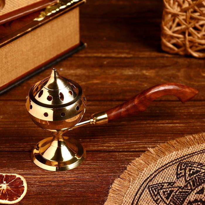 Держатель для углей "Маттео" латунь 21 см
Держатель для углей "Маттео" латунь 21 см