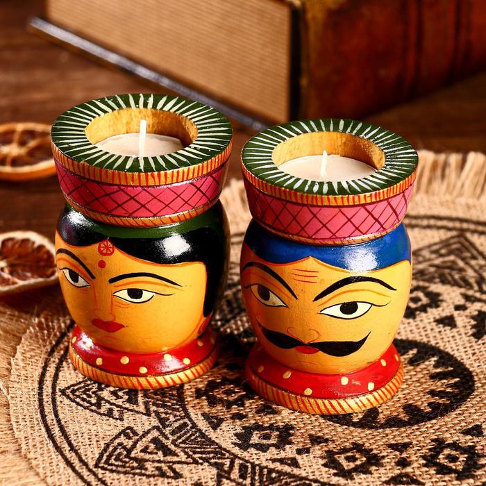 Подсвечники дерево "Восточная пара" 6х6х8,5 см
Подсвечники дерево "Восточная пара" 6х6х8,5 см