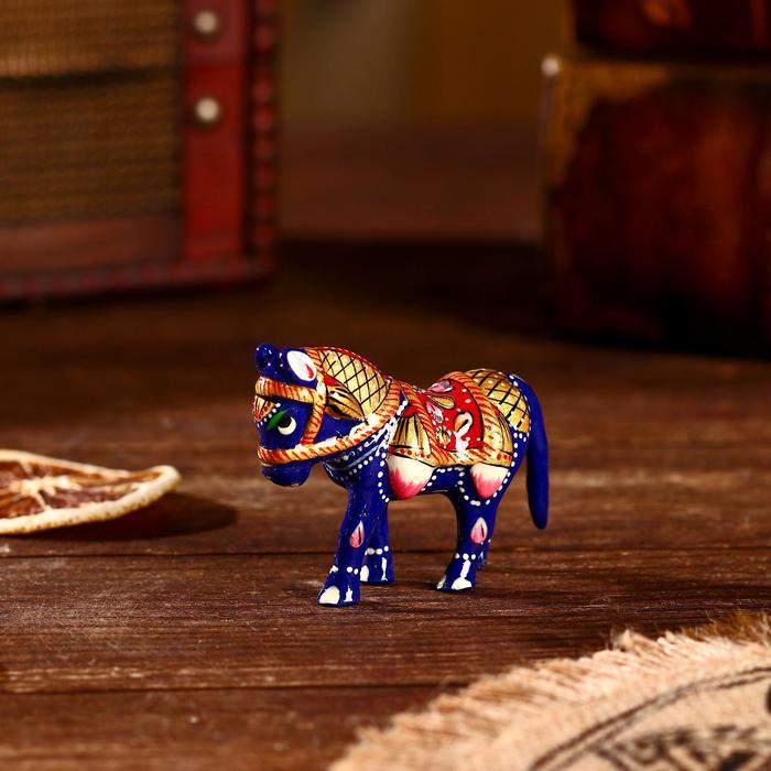 Сувенир "Синий конь" алюминий 5х3х6,5 см
Сувенир "Синий конь" алюминий 5х3х6,5 см