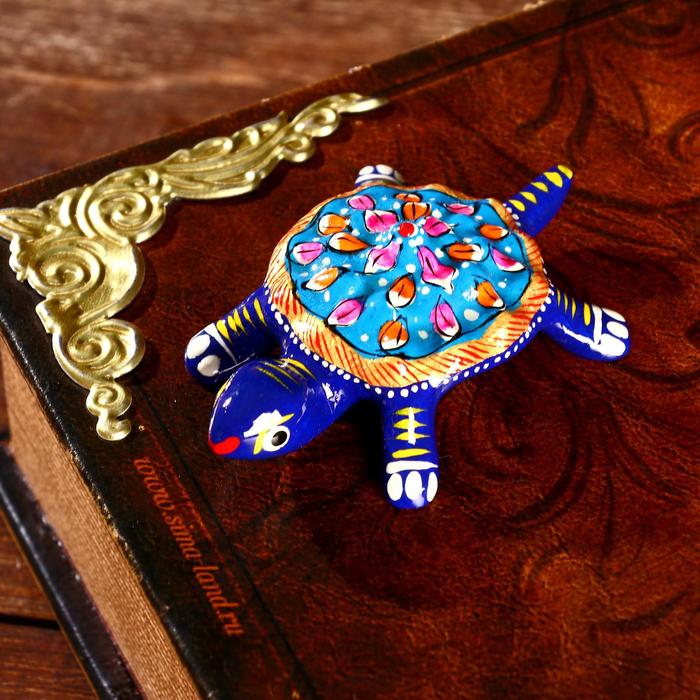 Сувенир "Синяя черепашка"алюминий 9х6,5х2 см
Сувенир "Синяя черепашка"алюминий 9х6,5х2 см