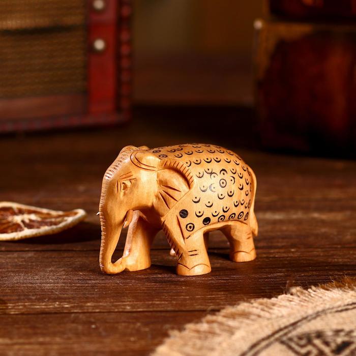 Сувенир дерево "Слонёнок резной" 5х3,5х7,5 см
Сувенир дерево "Слонёнок резной" 5х3,5х7,5 см