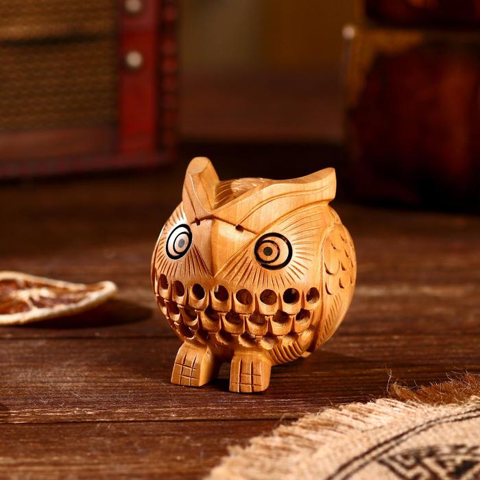 Сувенир дерево "Совёнок резной " 7,5х6х7 см
Сувенир дерево "Совёнок резной " 7,5х6х7 см