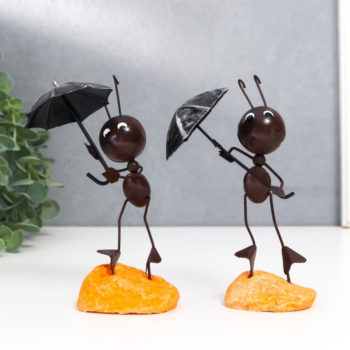 Сувенир металл "Муравей с зонтиком"МИКС 16х4х6 см
Сувенир металл "Муравей с зонтиком"МИКС 16х4х6 см
