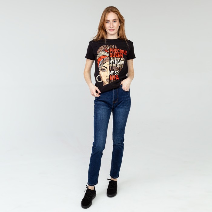 фото Джинсы женские, цвет синий, размер 30 liuniu