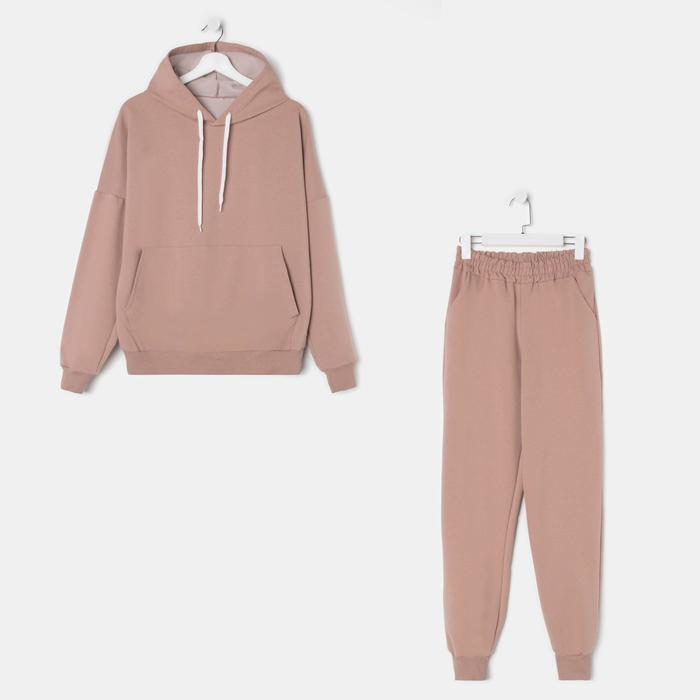 Костюм спортивный женский, цвет бежевый, размер 54
Костюм спортивный женский, цвет бежевый, размер 54