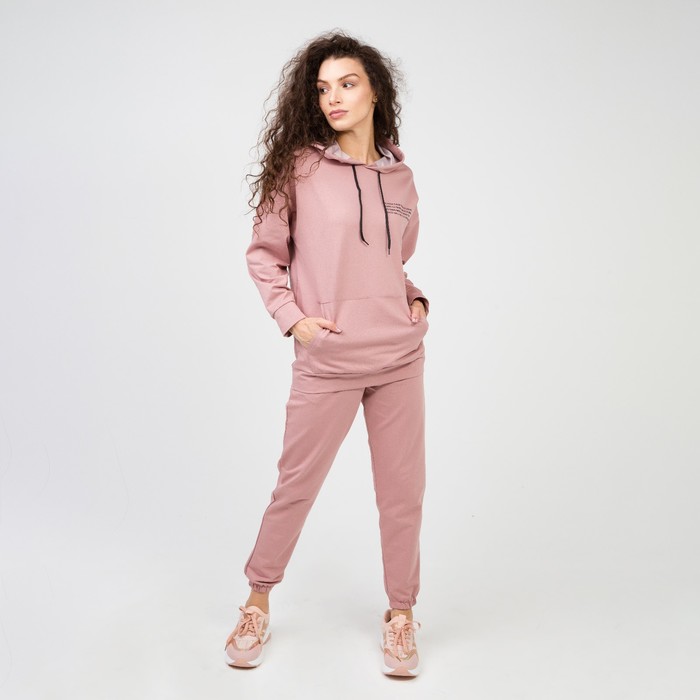 Костюм спортивный женский, цвет сливовый, размер 42
Костюм спортивный женский, цвет сливовый, размер 42