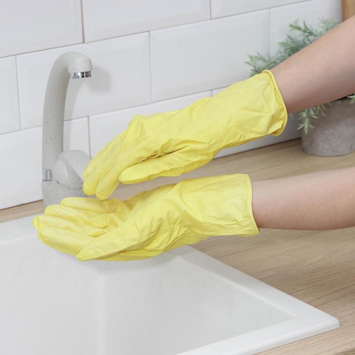 Перчатки латексные хозяйственные Libry, c х/б, эластичные, размер XL, цвет жёлтый
Перчатки латексные хозяйственные Libry, c х/б, эластичные, размер XL, цвет жёлтый