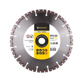 Круг алмазный отрезной Baumesser Rapid PRO, сегментный, по бетону, сухой рез, 230 х 22 мм
Круг алмазный отрезной Baumesser Rapid PRO, сегментный, по бетону, сухой рез, 230 х 22 мм