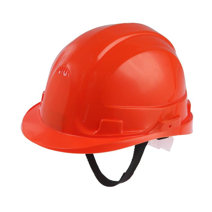 Каска защитная СВОНА "ЩИТ", с креплением, оранжевая, эконом